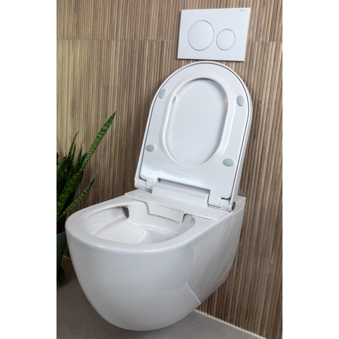 Rapotec RapoWash Vital L WC lavant – siège chauffant & séchage à air chaud – blanc brillant SW1174317