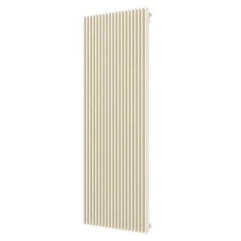 Plieger Antika Retto radiateur design vertical raccordement central 1800x595mm 1753W pergamon (RAL9001) 7253223