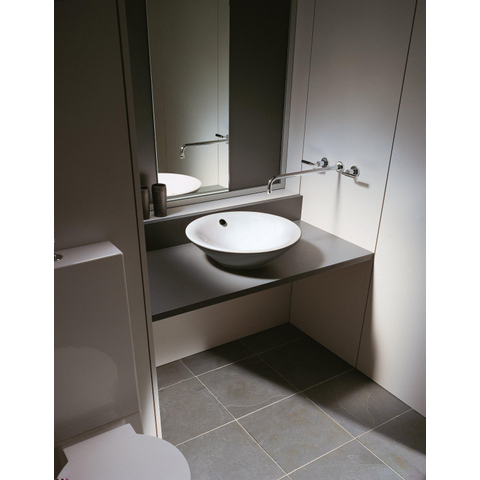 Duravit Starck 1 Opzetkom - 53cm - met overloop - glans wit 0298995
