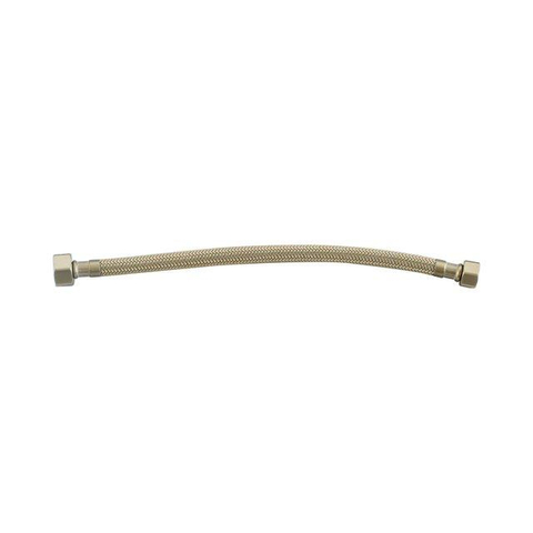 Fortifura Calvi Hoekstopkraan - met Flexibele slang - 30cm - slang - 1/2"x3/8" - geborsteld messing (goud) SW1382532