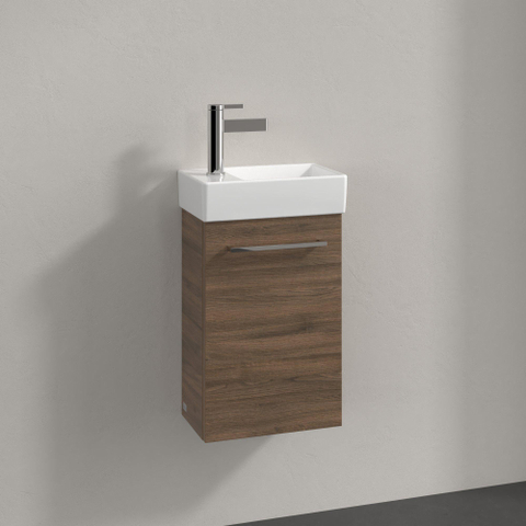 Villeroy & Boch Avento wastafelonderbouwkast - 1 deur - 34x51.4x20.2cm rechts - Arizona Oak (hout) SW448538