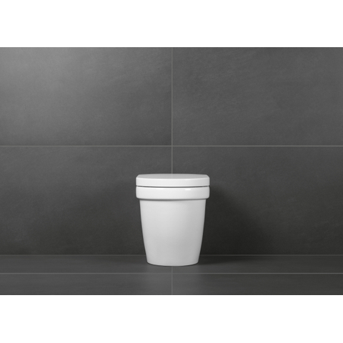 Villeroy & Boch Architectura Cuvette à poser à sortie profonde - sans bride de rinçage - au sol - blanc brillant Alpin (blanc) SW479534