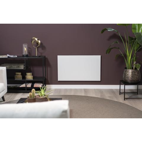 Eurom Mon Soleil 601 Wifi Chauffage infrarouge 100x60x5cm 600watt Métal Blanc SW481881