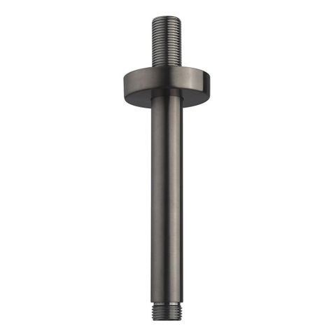 Wiesbaden Unimatch Douchearm - met plafondbevestiging - 15cm - PVD - gunmetal (antraciet) SW454674