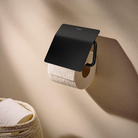 Hansgrohe AddStoris S closetrolhouder klep mat zwart SW1567156