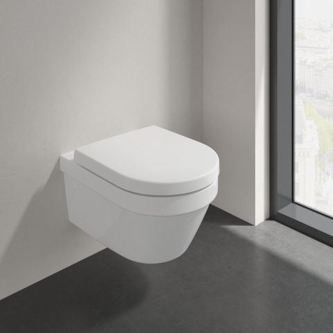 Villeroy & Boch Architectura wandcloset - 53cm directflush - diepspoel - White Alpine (glans wit) SW445849