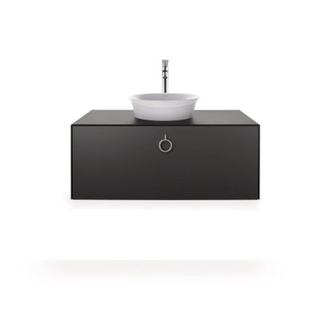 Duravit white tulip lavabo de comptoir 43x43cm céramique rond blanc brillant SW640494