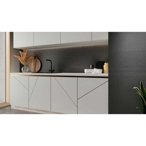 ÉCHANTILLON Ceralto Nobile Marble 316X1000 Pulsar Black 225156 9.7Mm Mat Ret. 31.6x100cm NOIR SW912194