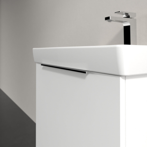Villeroy & Boch Architectura Wastafelonderkast - 42x55cm - 1 lade - mat wit SW1162206