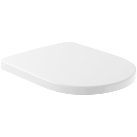 Villeroy & Boch Architectura closetzitting XL - met deksel - met softclose - quickrelease - White Alpine (glans wit) 1025290