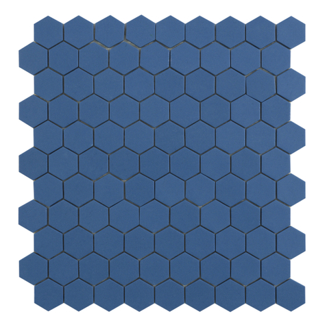 ÉCHANTILLON Terravito Fiesole carreau mural - 3,5x3,5cm - Carré - 5mm - Mosaïque - bleu marine SW735624