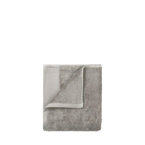 Blomus Riva Gasten Handdoek Set van 4 30x30cm satellite SHOWROOMMODEL SHOW25246