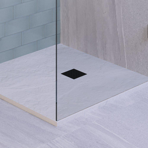 Fortifura Galeria SCR Grid - 13.1x13.1x1cm - MB - mat zwart SW543419