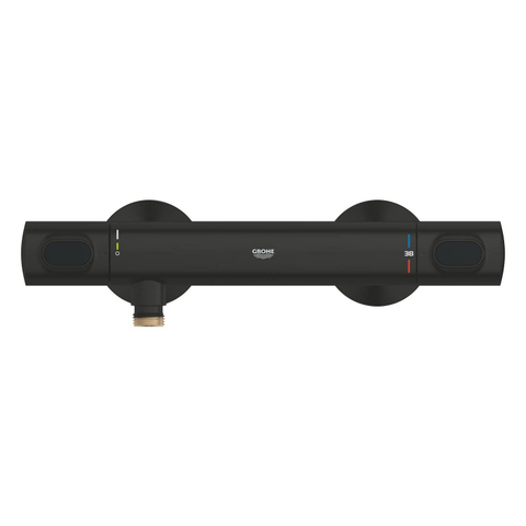 Grohe Precision Flow Thermostatische Douchemengkraan - opbouw - matte black (mat zwart) SW1440590