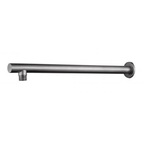 Wiesbaden 304 douchearm met muurbevestiging recht rond 40 cm RVS SW62414