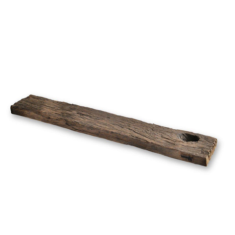 Looox Wood collection tablette de bain brut env. 78x16x4cm chêne massif SW73154