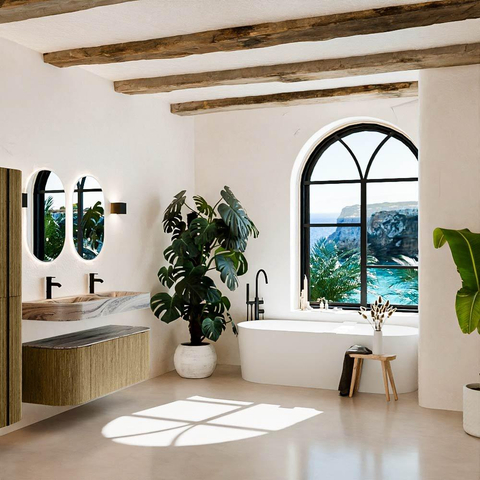 MONDIAZ THOR-DLUX 120cm meuble de salle de bains arrondi gauche + droite couleur Dusk avec 1 tiroir et 2 portes. Vasque suspendue CLOUD Double 2 trous de robinet couleur Sombra. SW1463667
