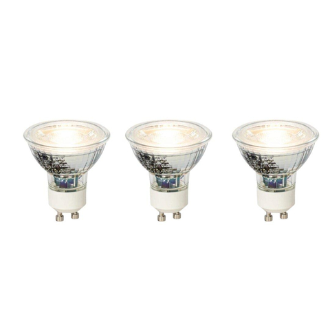 Luedd Ampoule LED - set de 3 - GU10 - 4W - 3000K - 310LM - dimmable SW1211311