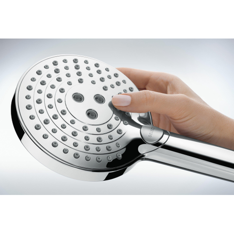 Hansgrohe Raindance Select S 120 - handdouche - 3jet - met ecosmart - hoogglans chroom GA96164