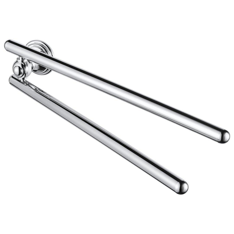 Haceka Allure Porte-serviettes 43,4cm pivotant chrome SW653944