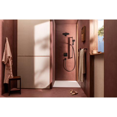 Hansgrohe AddStoris Q handdoekhouder wand - 65cm - mat zwart SW651257
