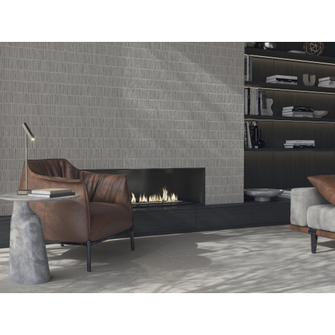 SAMPLE Terravito Alvano Keramische wandtegel - 40x120cm - 10.8mm - Greige SW1596419