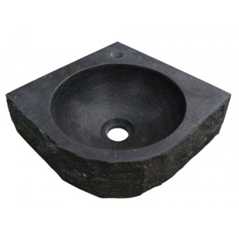 Wiesbaden Raw Hoekfontein hamerslag - 30x30x10cm hardsteen gezoet SW296073