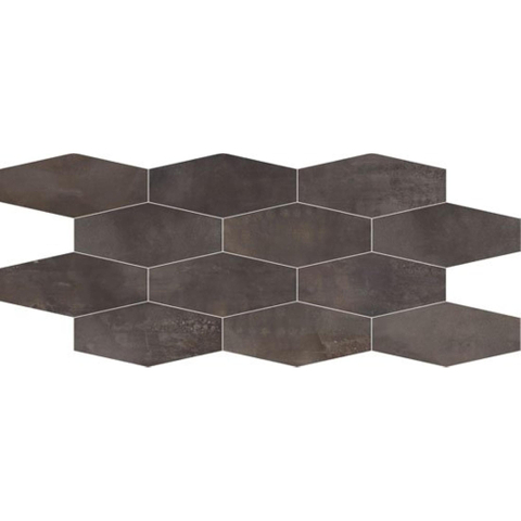 Ceralto Kubico Carrelage mosaïque - 30x60cm - 9.0mm - rectifié - Dark SW222533