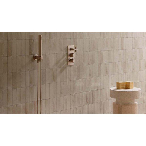 ÉCHANTILLON Ceralto Alvera Decor Carreau mural 7.5x20cm 10mm beige SW914178