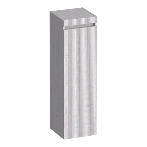 BRAUER Joy Wavy Armoire haute - 120x35x35cm - 1 porte - ouverture à droite - sans poignée - Forest Seashell SW1201280
