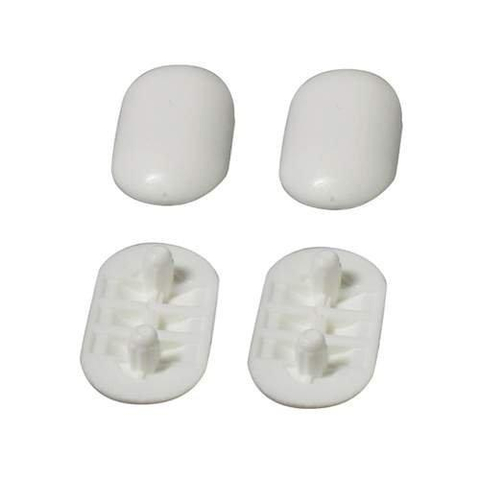 Geberit set - 4 buffers ovaal - wit 0220056