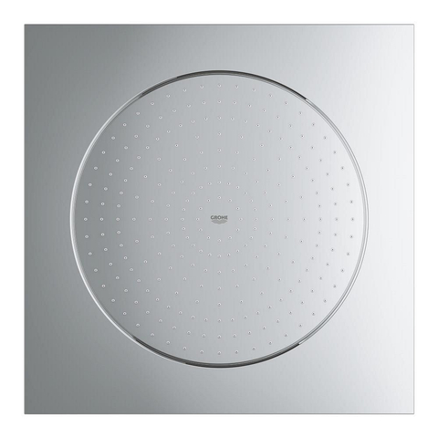 GROHE Rainshower F-series 20 douche de tête - 50.8x50.8cm - carré - plafond - 1 jet - chromé SW335655