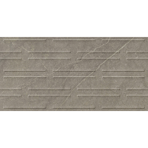ÉCHANTILLON Terravito Rovella carreau mural - 30x60cm - rectifié - Aspect pierre naturelle - Taupe décor mat (brun) SW1221520