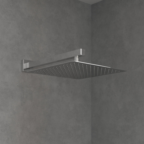 Villeroy & Boch Universal Showers regendouche - 30x30cm hoekig - hoogglans chroom SW974357