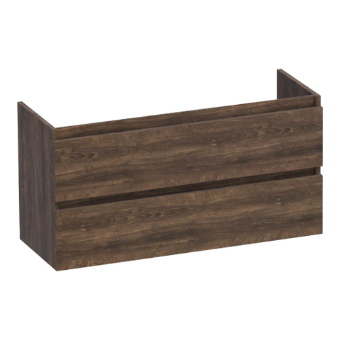 BRAUER Joy meuble sous-lavabo peu profond - 100x39x50cm - 2 tiroirs à fermeture douce - sans poignées - 1 découpe pour siphon - Grove SW1201172