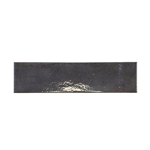 SAMPLE Terravito Sileno Voor wandtegel - 30x7.5cm - 8mm - Antraciet SW1221340