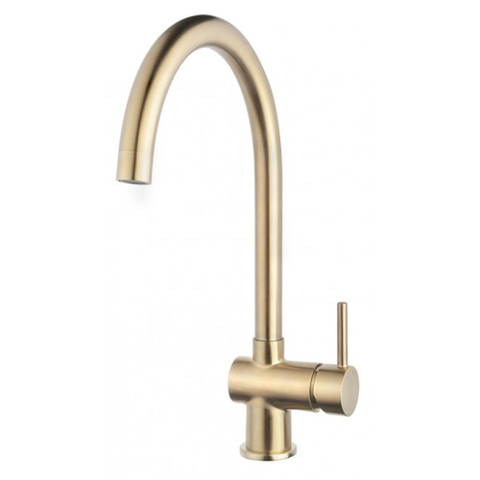 Wiesbaden Caral Keukenmengkraan - PVD - geborsteld messing (goud) SW440376