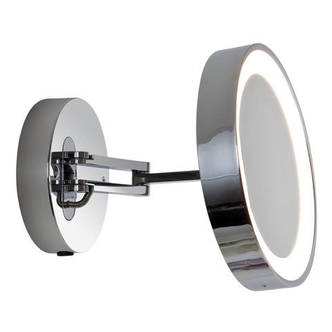 Astro Catena miroir grossissant – grossissement 5x – Éclairage LED – Chrome SW378016