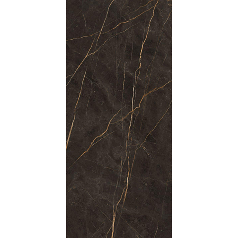 ÉCHANTILLON Terravito Dapuro carreau mural et de sol - 60x120cm - rectifié - Aspect marbre - Laurent mat (noir) SW1130957