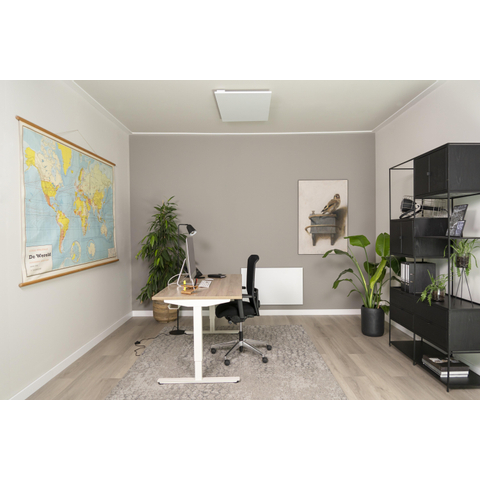 Eurom Mon Soleil 601 Wifi Chauffage infrarouge 100x60x5cm 600watt Métal Blanc SW481881