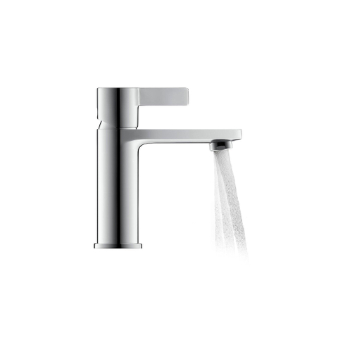 Duravit D-neo Eengreeps wastafelmengkraan M - freshstart - hoogglans chroom SW640509