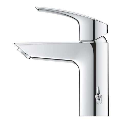 GROHE Eurosmart ensemble de robinet économique s-size avec chaîne chrome SW654757