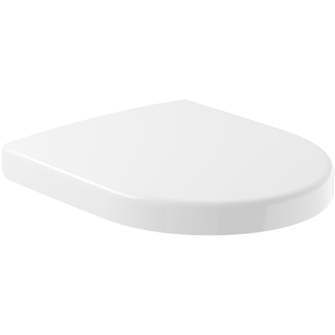 Villeroy & Boch Subway closetzitting - met deksel - softclose - quickrelease - compact - White Alpine (glans wit) 0123409