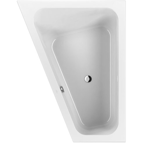 Villeroy & Boch Loop & Friends Loop en friends bad - 175x135cm links - met hoekige binnenvorm - glans wit SW28678