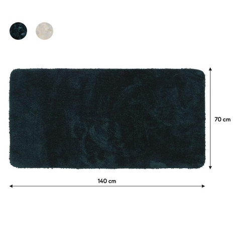 Sealskin Angora Badmat 70x140 cm Polyester Donkergroen SW699503
