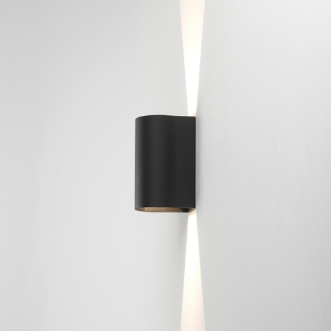 Astro Dunbar Applique murale d'extérieur - 16 cm - LED - 3000K - noir SW1247802