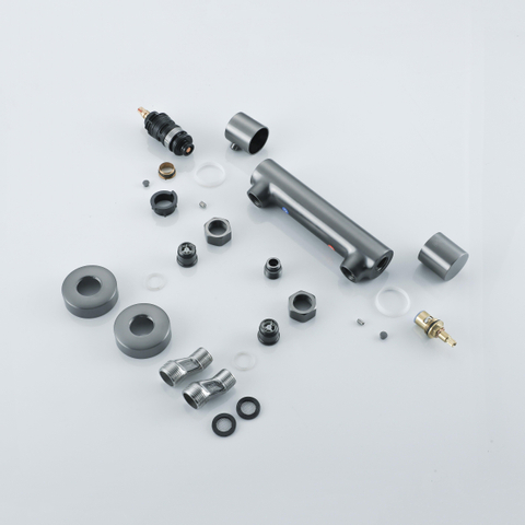 Adema Calypte thermostatische douchekraan Gunmetal (kleur verschil)- OUTLET UDEN STORE31140