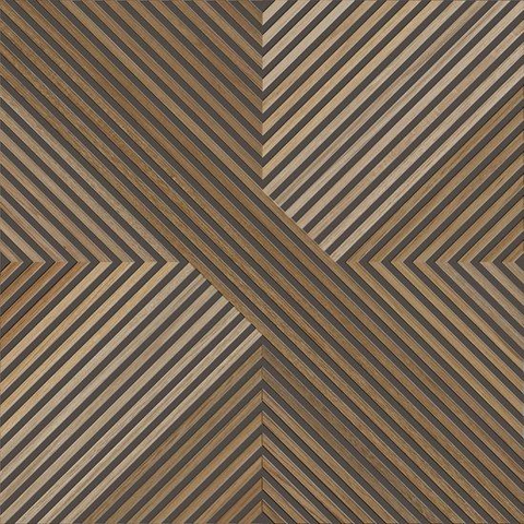 ÉCHANTILLON Ceralto Rovino Oak Carrelage de sol - 59.5x59.5cm - 8.8mm - Brun Mat (Brun) SW1221101