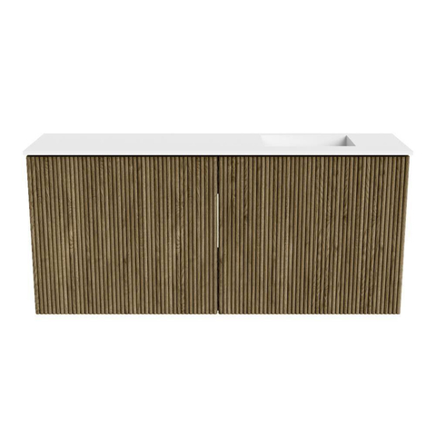 Mondiaz JOYA 90cm meuble de salle de bains - couleur Dusk - Vasque FAYE position Droite 1 trou de robinet couleur Talc. SW1421669