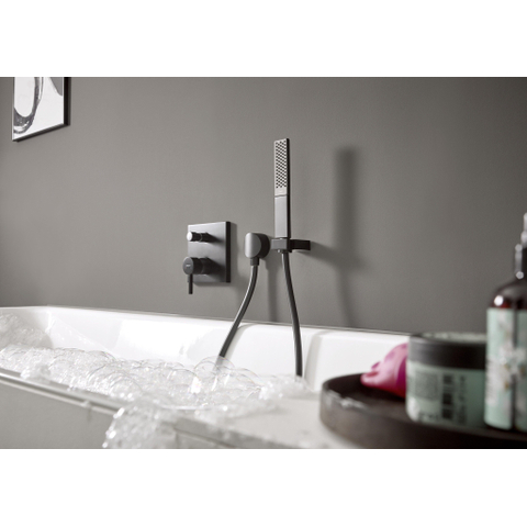 Hansgrohe Finoris 1 greeps - inbouw badmengkraan - mat zwart SW651105